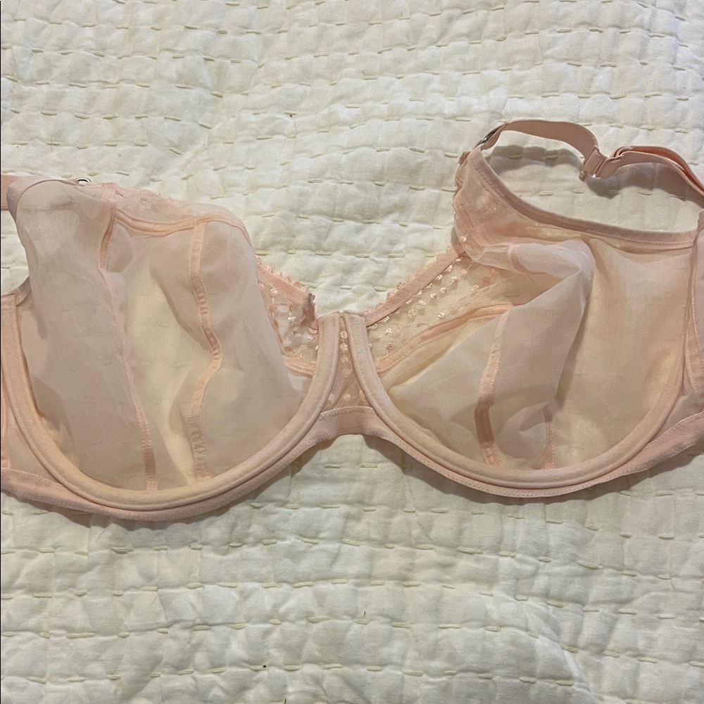 Elomi Delicate Sheer Blush Bra 34 M - Picture 3 of 3